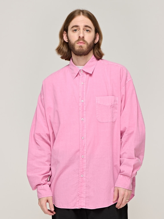 CB 피그먼트 셔츠 (핑크)