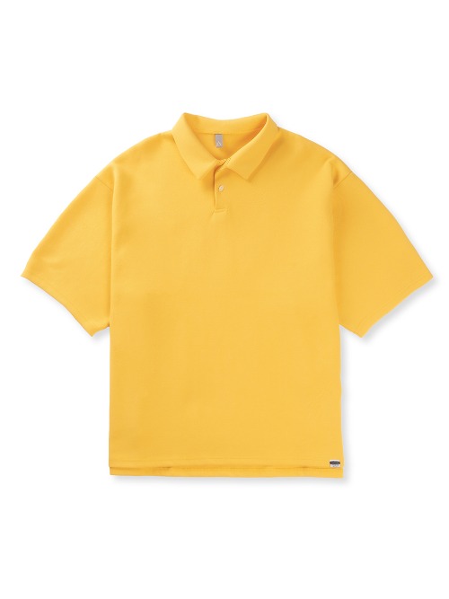 [성시경 착용] CB 오버핏 PK티셔츠 (옐로우)